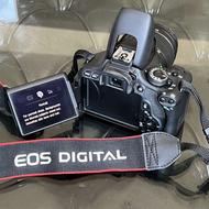 دوربین 600D canonبا تجهیزات کامل
