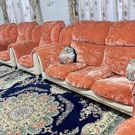 مبل 8 نفره راحتی با میز وسط