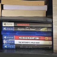 دیسک بازی ps5 ps5 red dead Witcher فوتبال hitman horizon