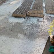 مشارکت در ساخت دیوار پیش ساخته و غیره در آستانه اشرفیه