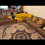 مبلمان L تمیز و سالم