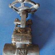 شیر فلکه 3/4کربن استیل A105 کلاس 800