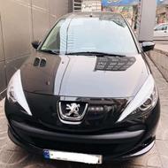 207 فلز tu5p مشکی