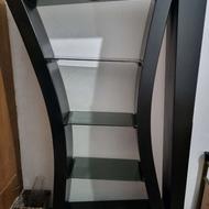 بوفه چوبی چراغ دار