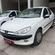 پژو 206 SD (صندوق دار) 1393 سفید