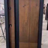 درب ضد سرقت روکش راش:”کدLh062”/نما اسپایدر ضدسرقت سرادر