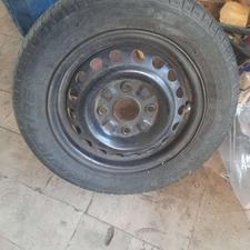 رینگ پراید با لاستیک