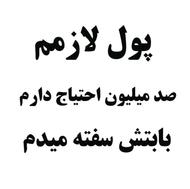 سلام صد میلیون پول احتیاج دارم