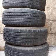 4حلقه لاستیک پژوسایز205 پنجاه،شصت درصد