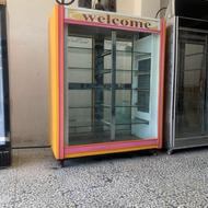 یخچال کبابی و لبنیات دوطرف ویترین