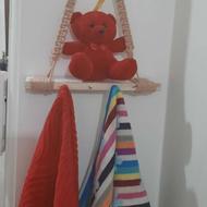 اویز حوله مکرومه