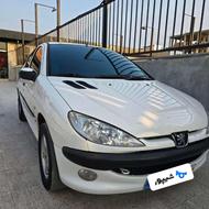 پژو 206 SD (صندوق دار) 1388 سفید