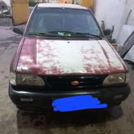 پراید 84 عنابی