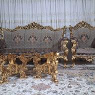مبل نه نفره سلطنتی چوب راش