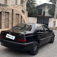پژو پارس مدل 1385 مشکی رینگ دار