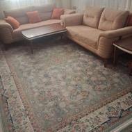 مبلمان 9نفره و2تخته فرش 12متری کاشان 1500 فوری
