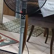پنکه ایستاده در حد نو استفاده نشده ریموت دار