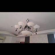 لوستر 10شعله درحد نو