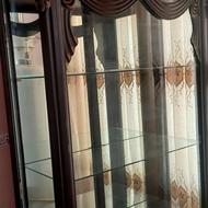 دکور مبل 7نفره به همراه اباژور جاکفشی ام دی اف دکورچوب گردو