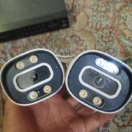دوربین مداربسته 5مگاپیکسل وارم لایت با دی وی ار8کانال وشارژر