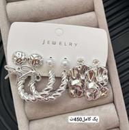 پک گوشواره دخترانه استیل