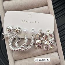 پک گوشواره دخترانه استیل