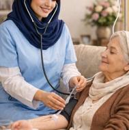ب یک خانوم مستقل به پرستار ی
