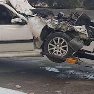 پژو پارس تصادفی