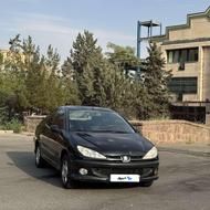 پژو 206 مدل آریان رنگ مشکی