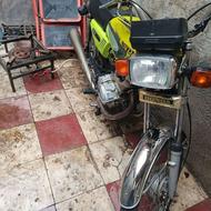 موتور سیکلت هوندا 150مزایده دارای برگه اوراقی