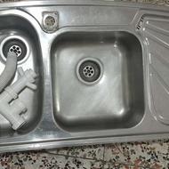 سینک ظرفشویی تو کار