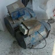 ژنراتور برق یک عدد 12 سه فاز ویک عدد 5/5 ت فاز