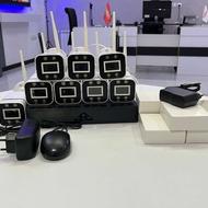 پک 8 دوربین مداربسته بی سیم 3 مگاپیکسل XMEYE وارم لایت