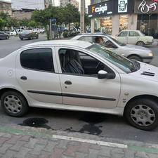 فروش 206 sd v8 معاوضه با ساینا