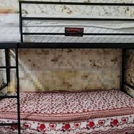 تخت دو طبقه فرفوژه بدون تشک