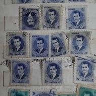 تعدادی تمبردوره پهلوی