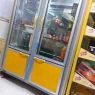 یخچال ویترینی چهار درب پشت شیشه