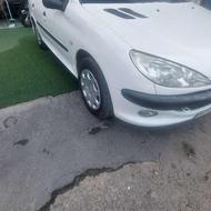 پژو 206 SD (صندوق دار) 1394 سفید بیرنگ