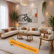 مبلمان ، جهیزیه کامل چوبی ،کمترین پیش پرداخت سه راه جویبار