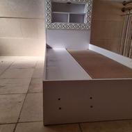 تخت خواب یک نفره سالم در حد نو