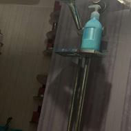 شیرحمام برنجی ودوش دوکاره تمام استیل