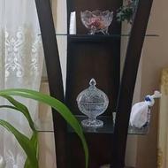 استند چوبی سه طبقه