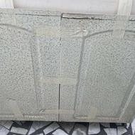 کابینت فلزی ورق ضخیم بهمراه سنگ ابر و بادی توافقی