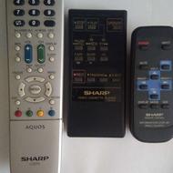 کنترل ویدیو و TV شارپ