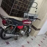 موتور هندا 125 استارتی 5 دنده پلاک ملی
