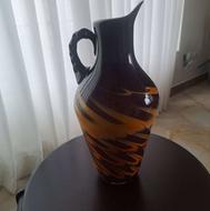کوزه شیشه ای رنگی کار دست