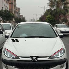 پژو 206 sd v8 1393 بی رنگ دریچه سیمی درجه1