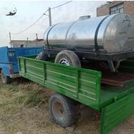 تریلی دوچرخ وتانکر300لیتری