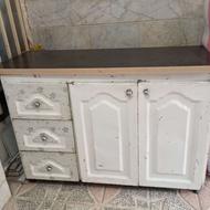 کابینت زمینی آشپزخانه سالم و سالم
