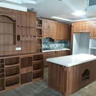 نصب کابینت و کمد دیواری و نصب قرنیز